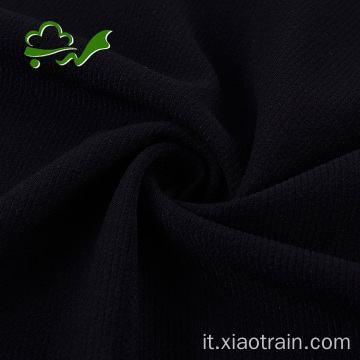 Twill di tessuto in crepe lavorato a maglia in poliestere spandex per indumento